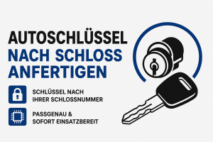 Autoschlüssel nach Schloss anfertigen