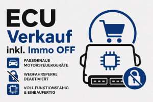 ECU Verkauf inkl. Immo OFF