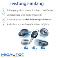Autoschlüssel nach Schloss fräsen &...